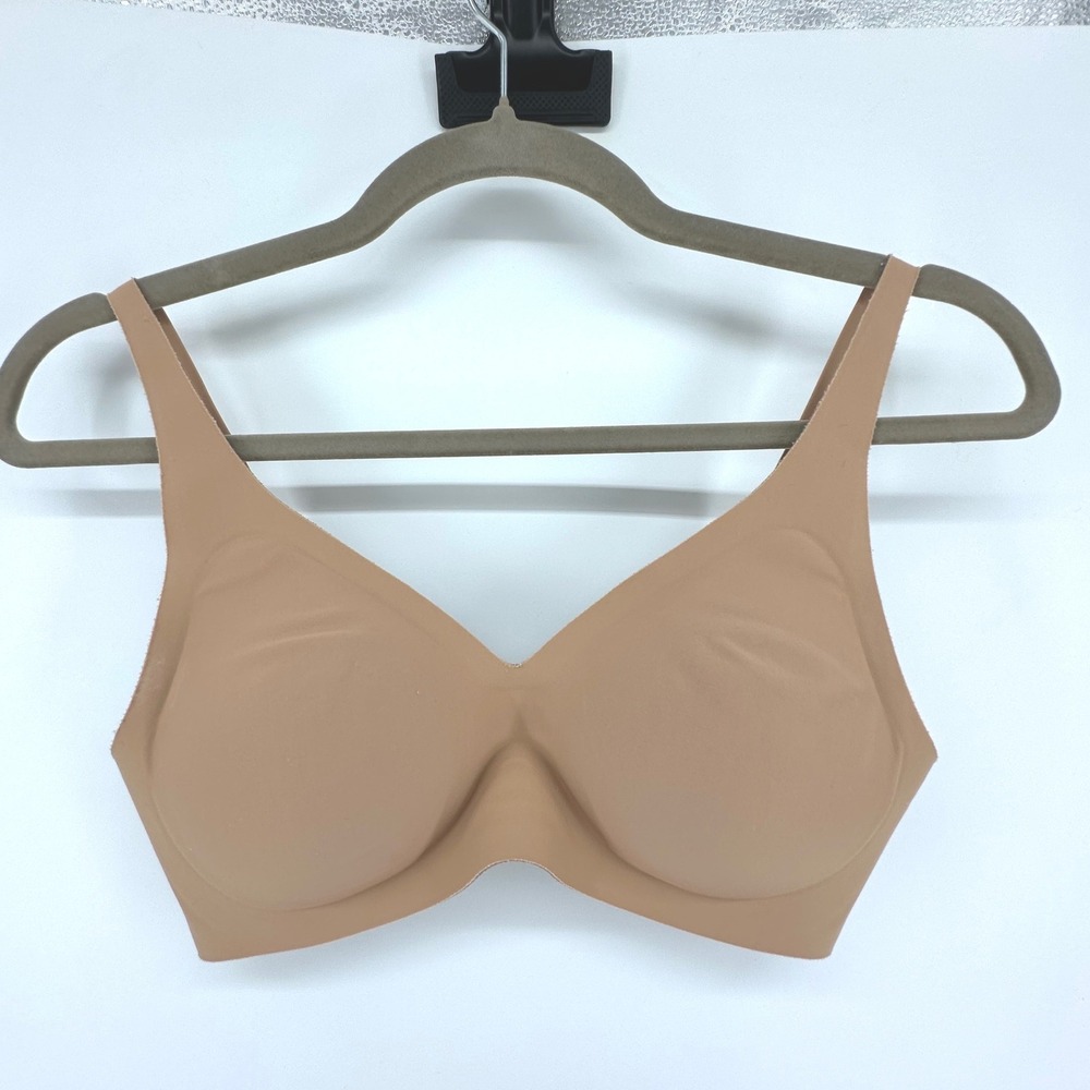 Knix WingWoman Wireless Bra Women Small Tan Loungewear Minimalist